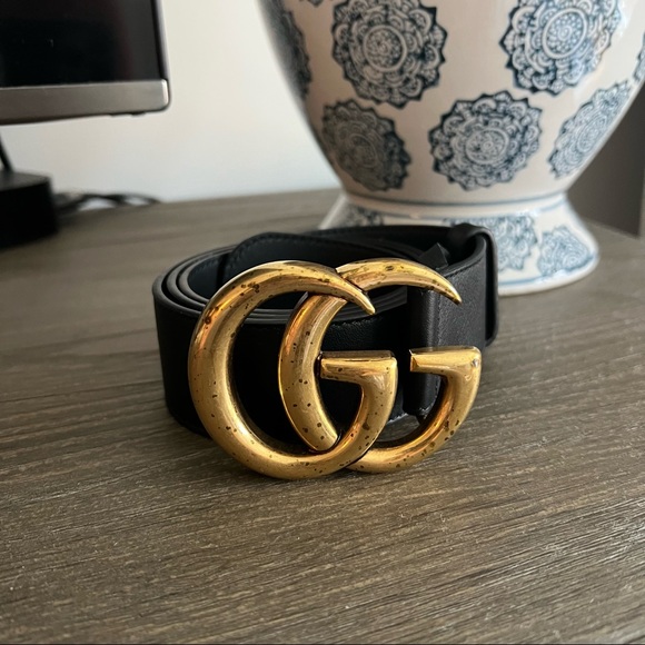 Gucci Marmont Leather Belt - Picture 3 of 5